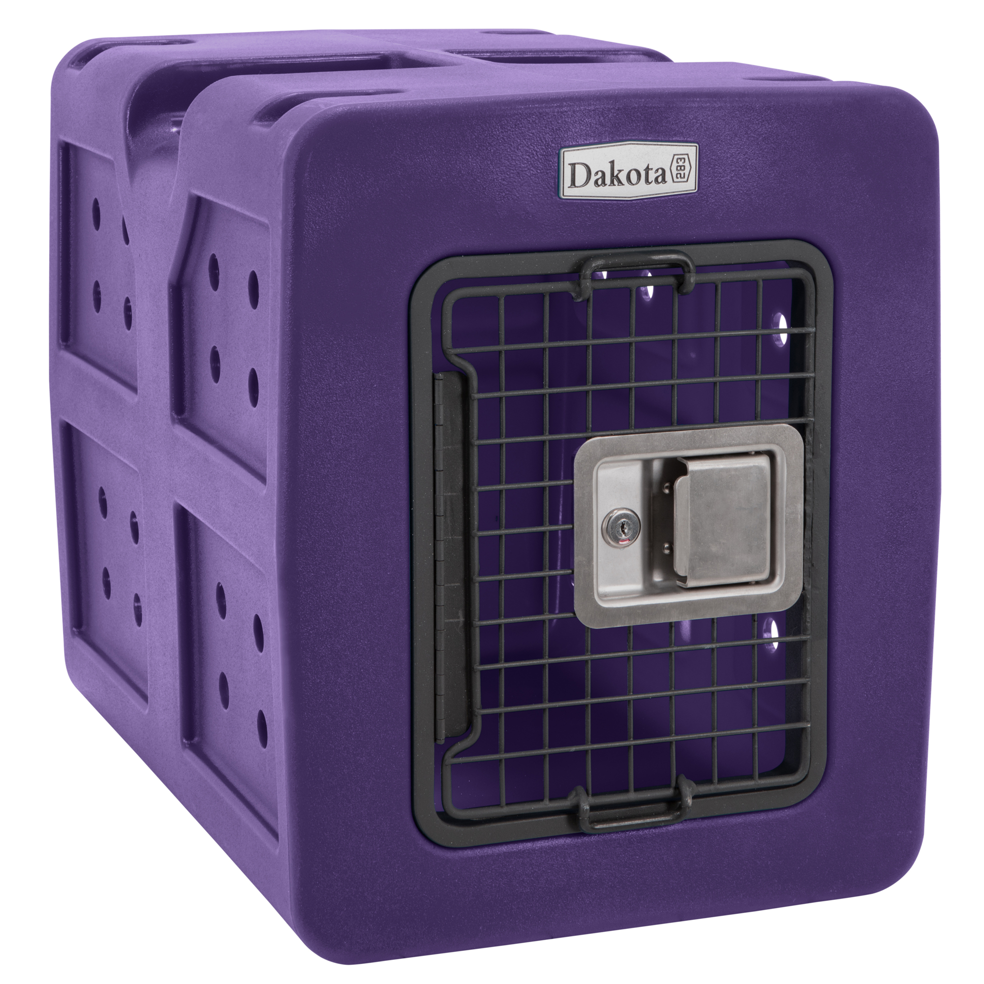 Dakota 283 G3 Framed Door Kennel — Small, Purple, Model# D2-G3SML-SGN-PUR